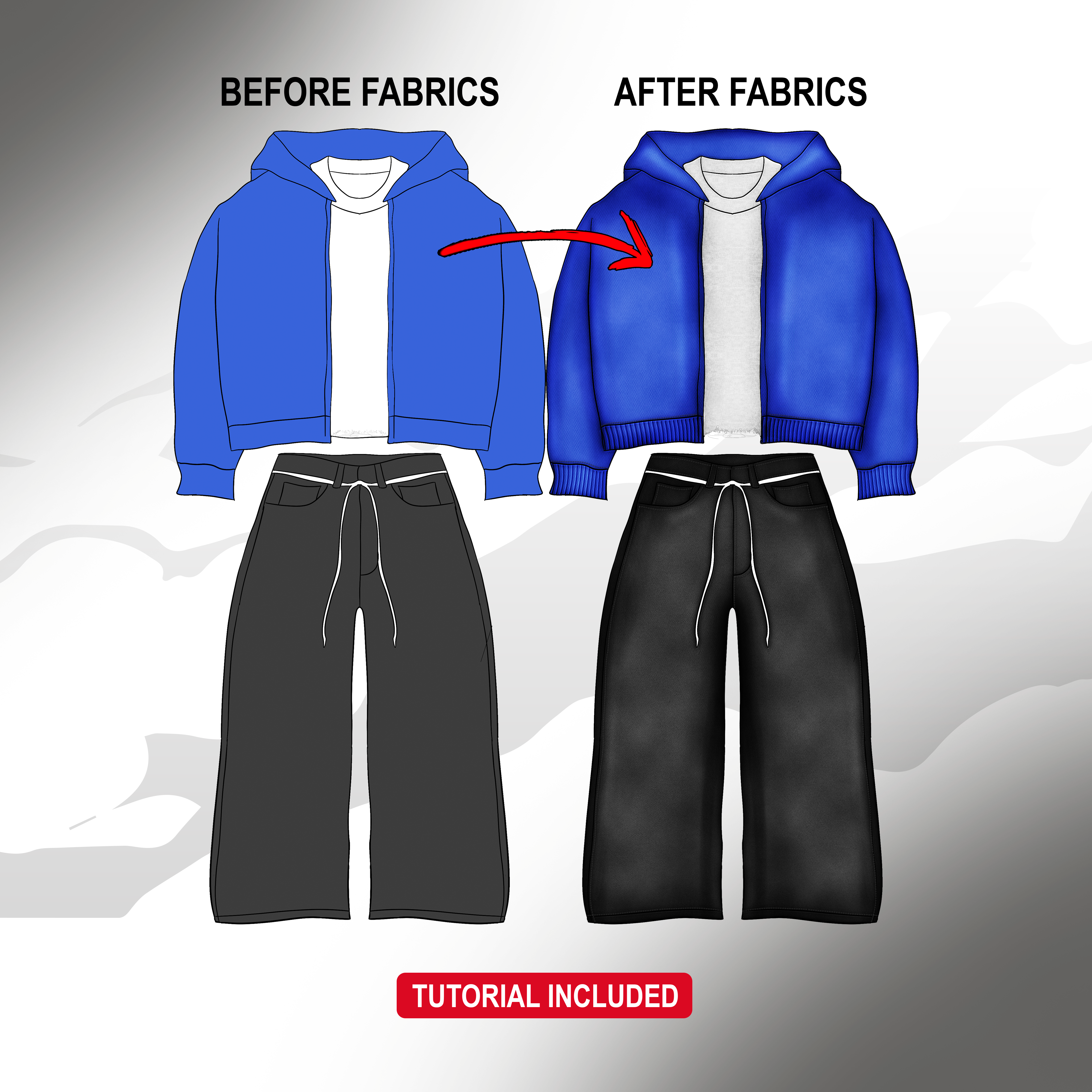 Fabric Brushes - Procreate