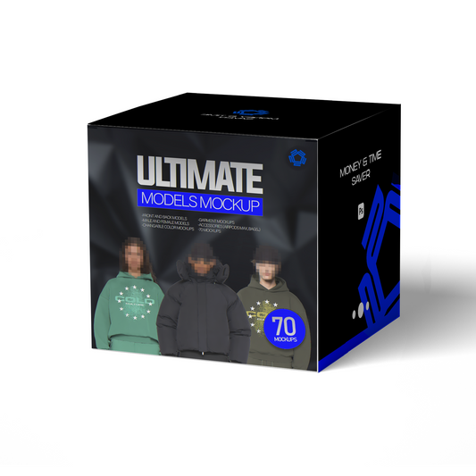 ULTIMATE Models Pack (70 MOCKUPS)