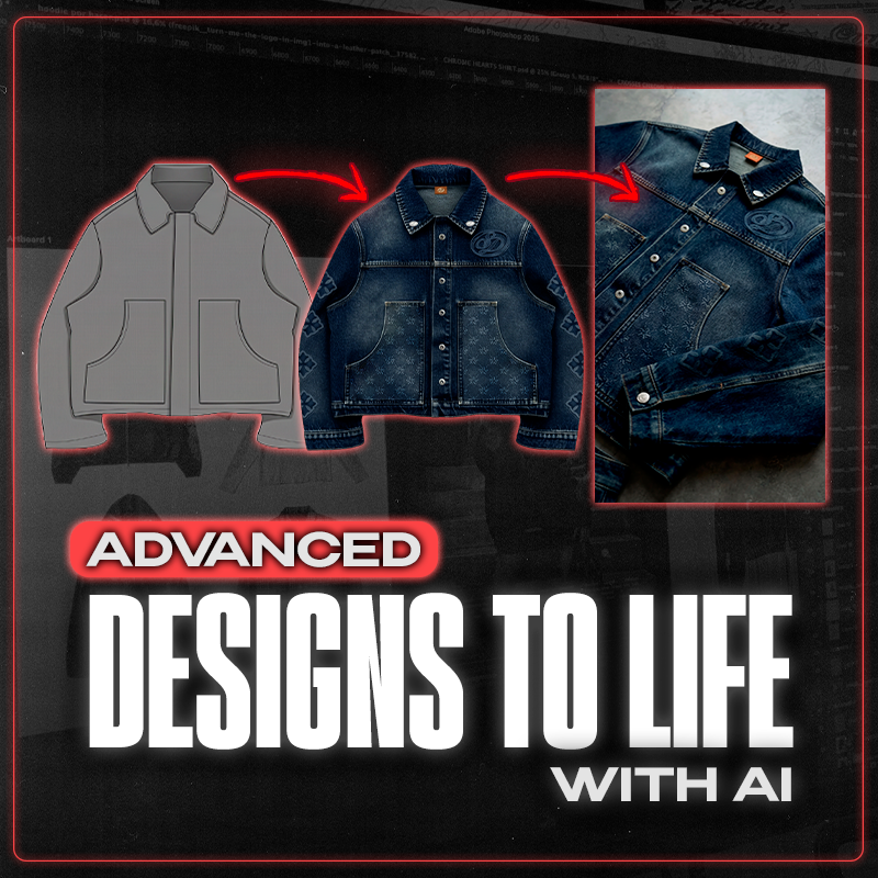 Advanced Turn Your Designs To LIfe With AI - VIDEO GUIDE
