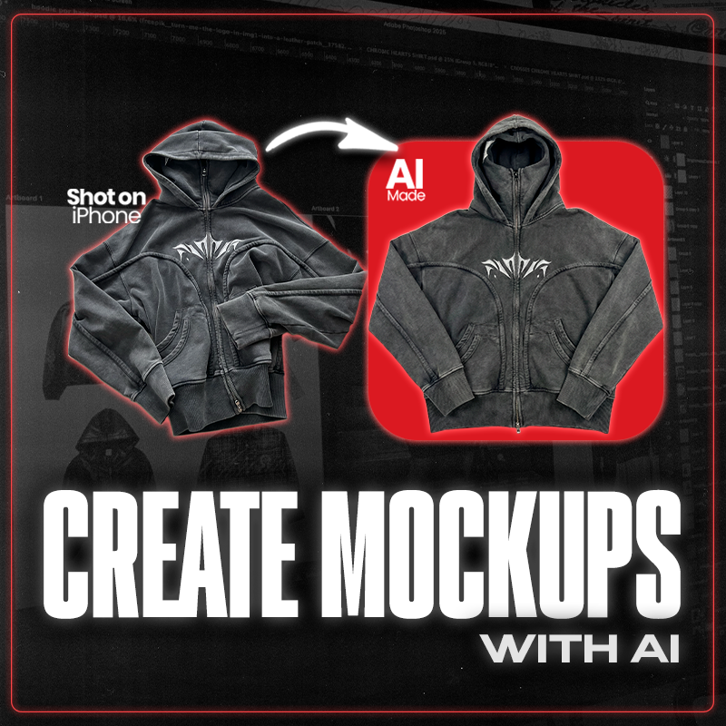 Turn your images into mockups or product images - AI WORKFLOW SYSTEM