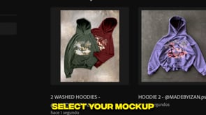 Realistic Mockup - Hoodie