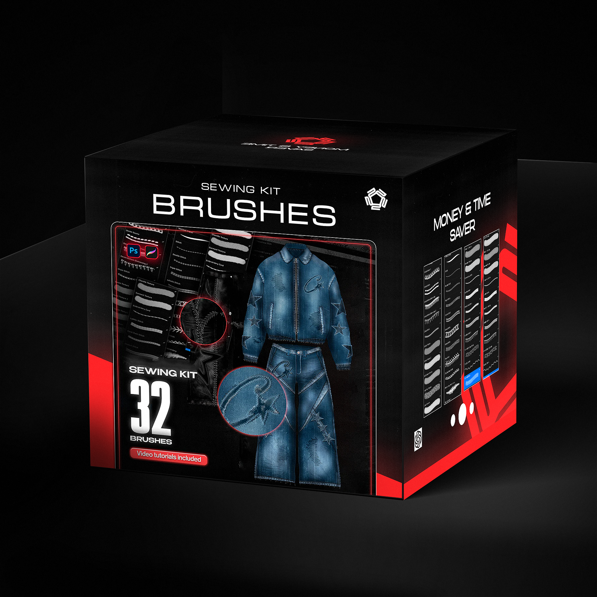 Brush Sewing Kit - Photoshop & Procreate