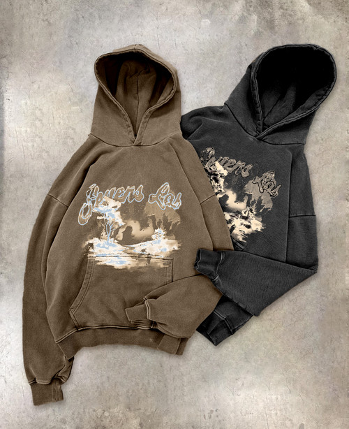 Realistic Mockup -  Washed hoodie