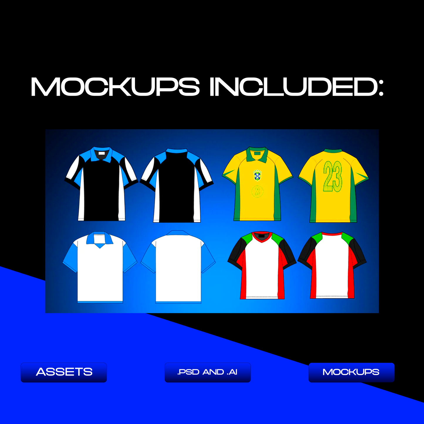 Football Jersey Assets Kit