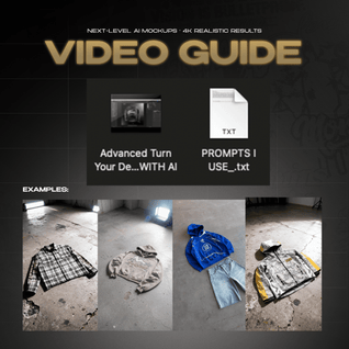 Advanced Turn Your Designs To LIfe With AI - VIDEO GUIDE