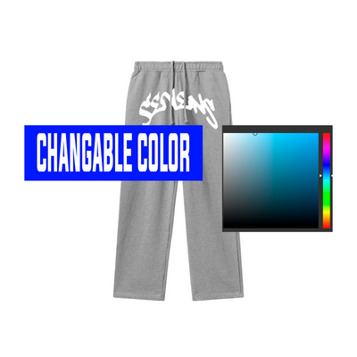 Straight Pants Mockup