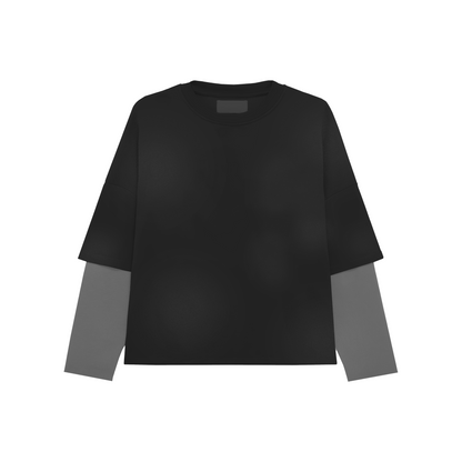 Double Layered Long Sleeve T-Shirt