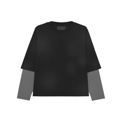 Double Layered Long Sleeve T-Shirt