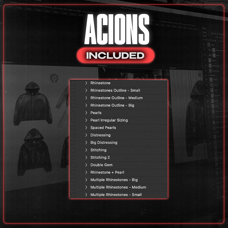 Clothing Actions Pack - Photoshop