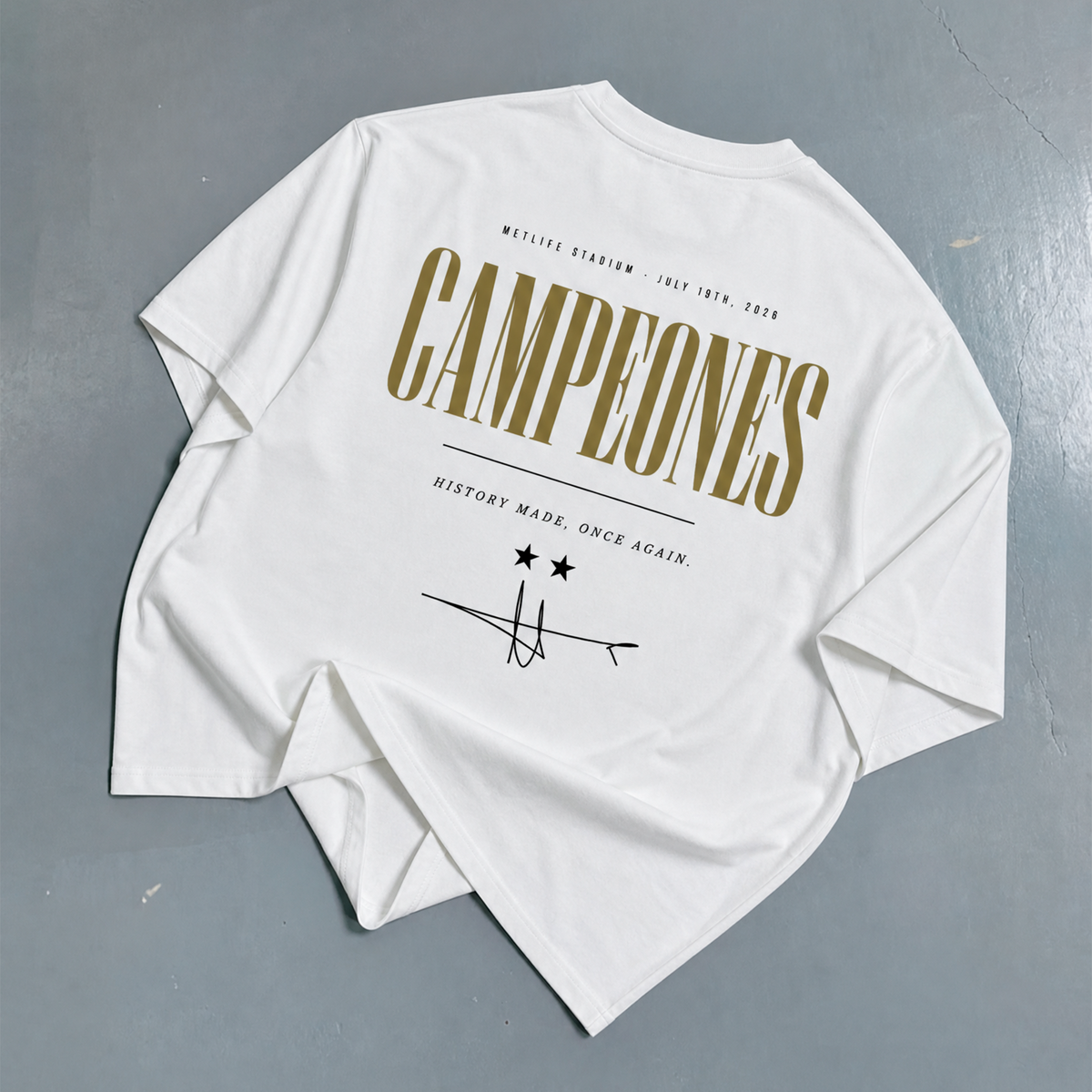 CAMPEONES TEE