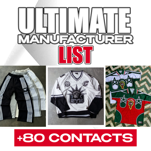 ULTIMATE Manufacturer List - +80 Contacts