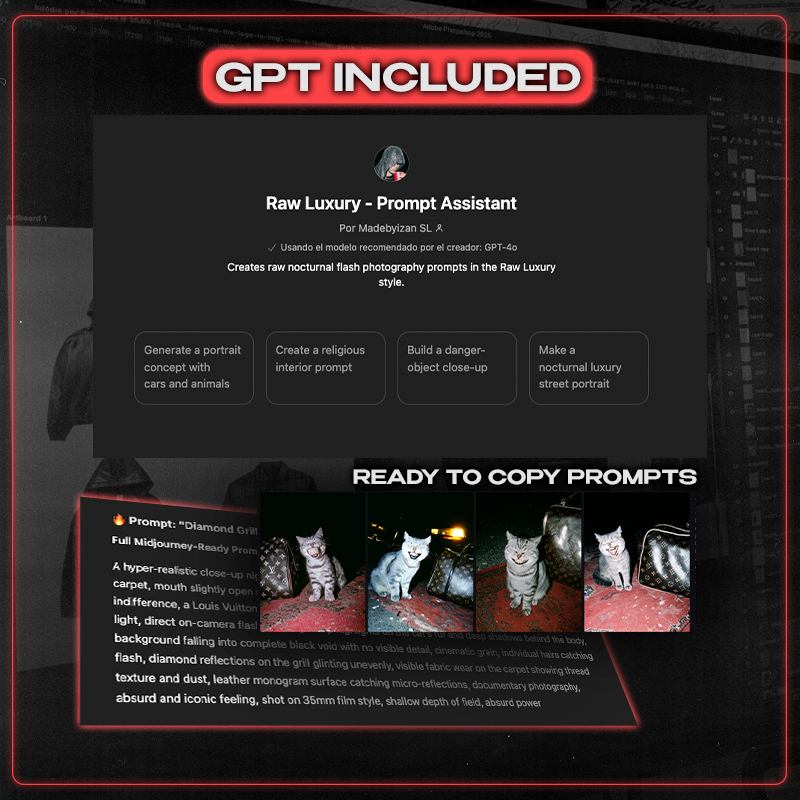 Raw Luxury Visual System — Product Guide