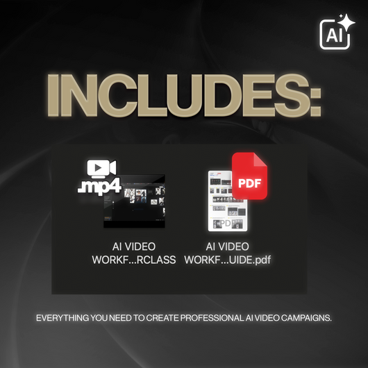 AI VIDEO WORKFLOW CAMPAIGN - Produce viral-level videos from your streetwear designs.