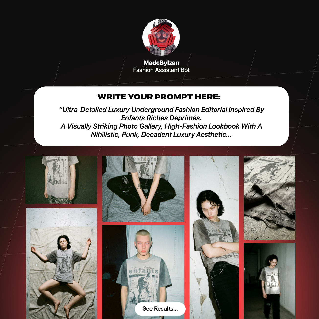 Madebyizan Fashion Prompt Assistant - Chat GPT BOT