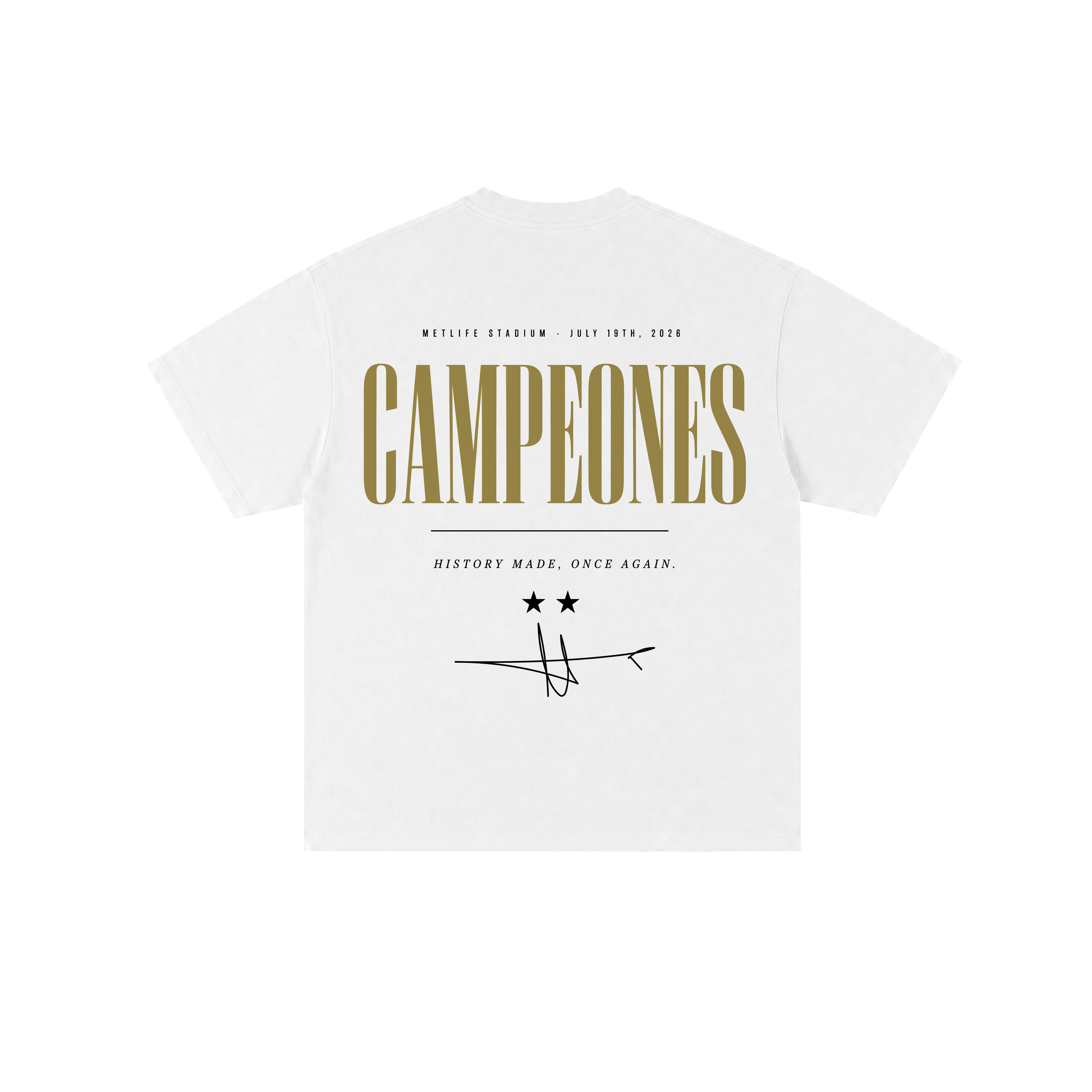 CAMPEONES TEE