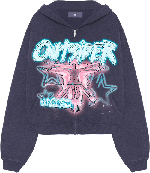 Zipper Hoodie Mockup