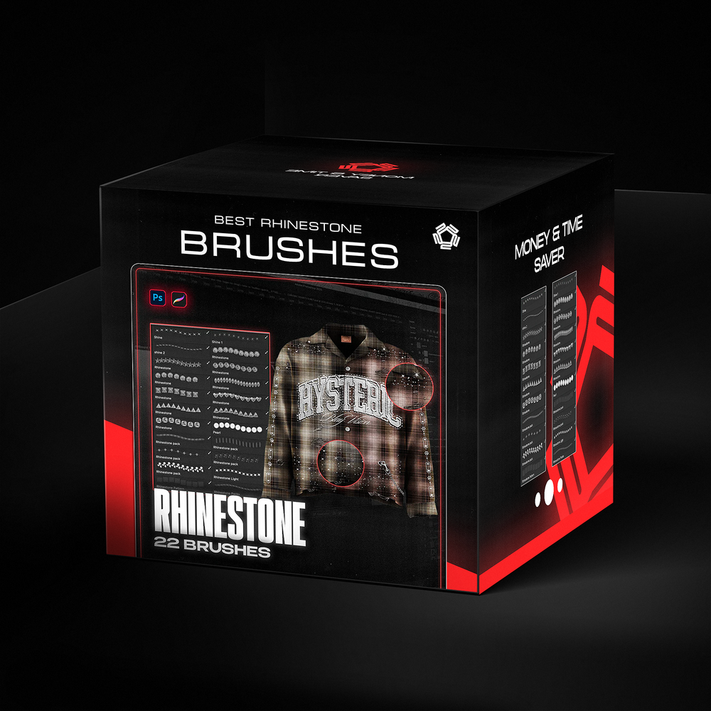 Rhinestone Brush Pack - Procreate & Photoshop