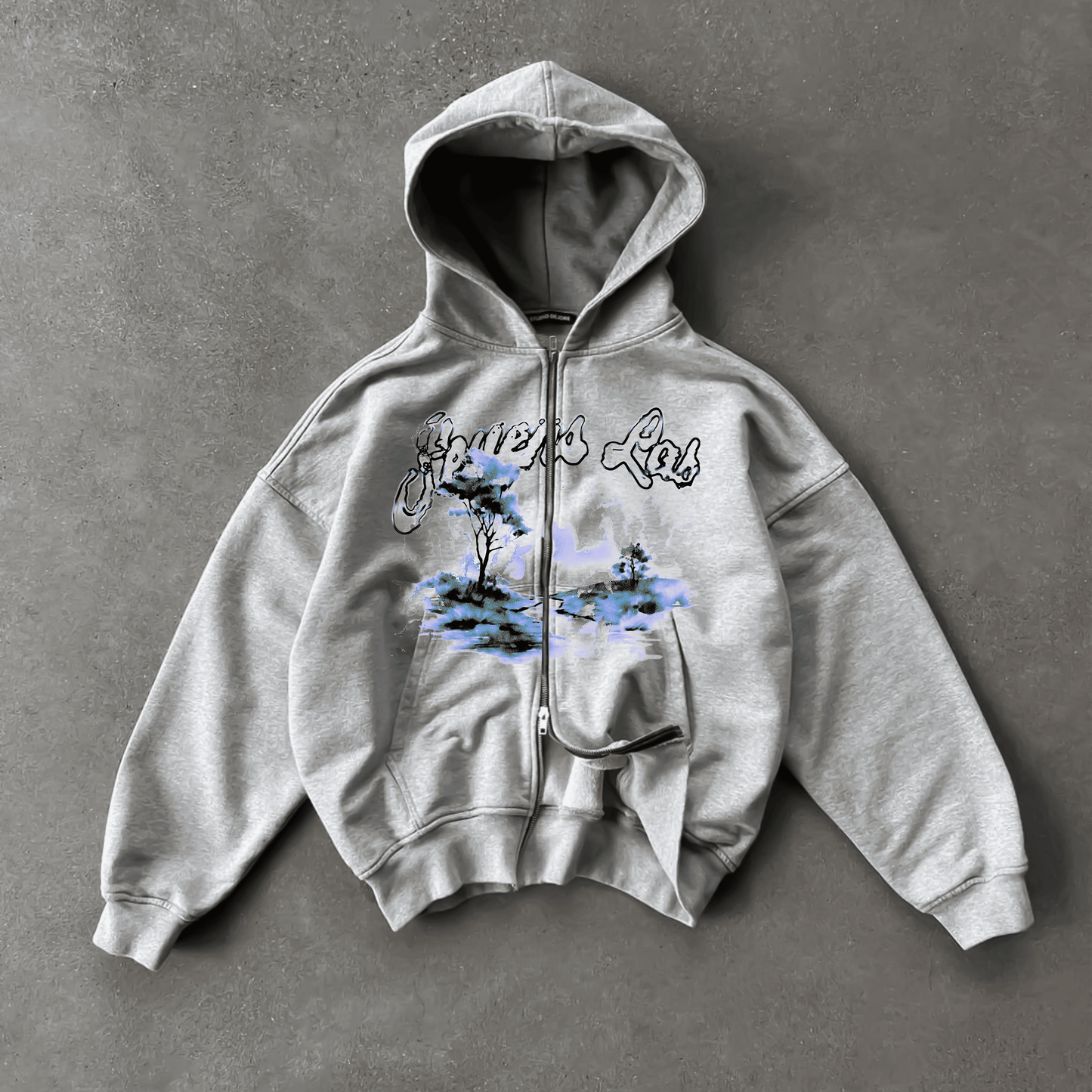 Realistic Mockup - Zipper hoodie