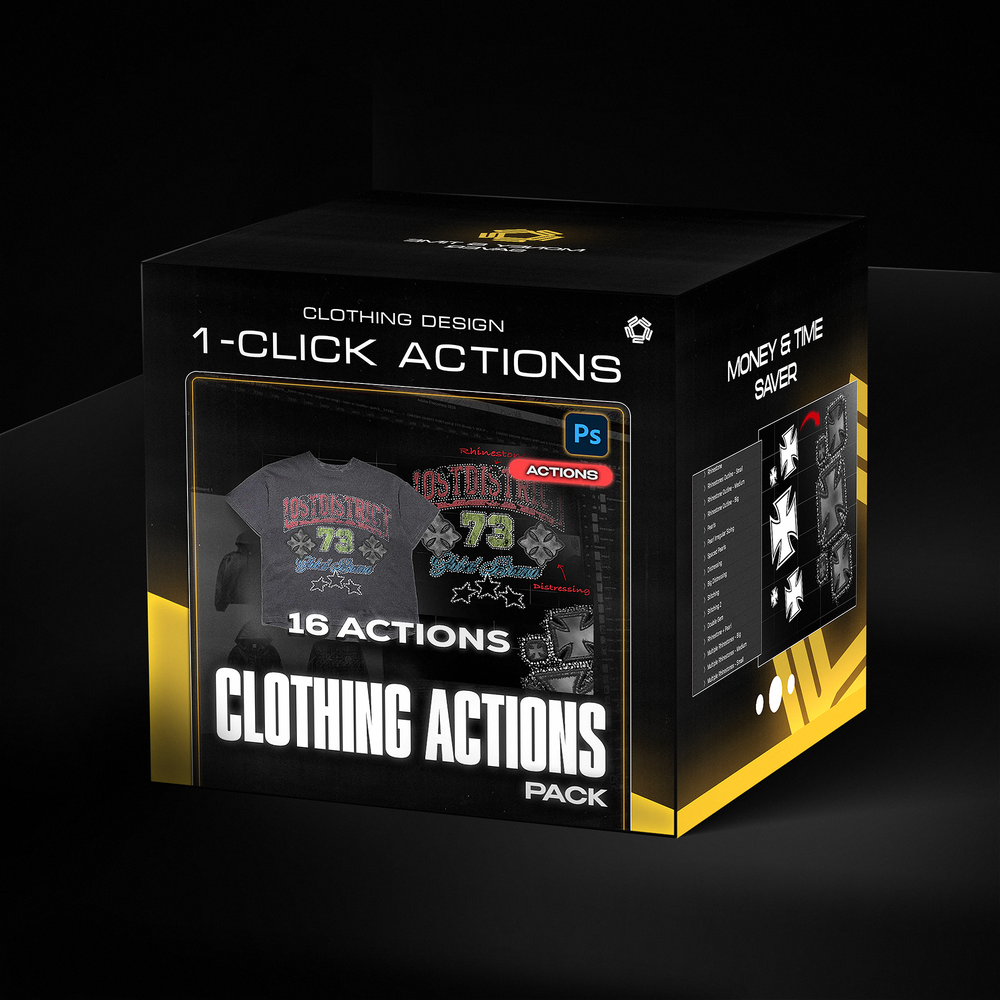 Clothing Actions Pack - Photoshop