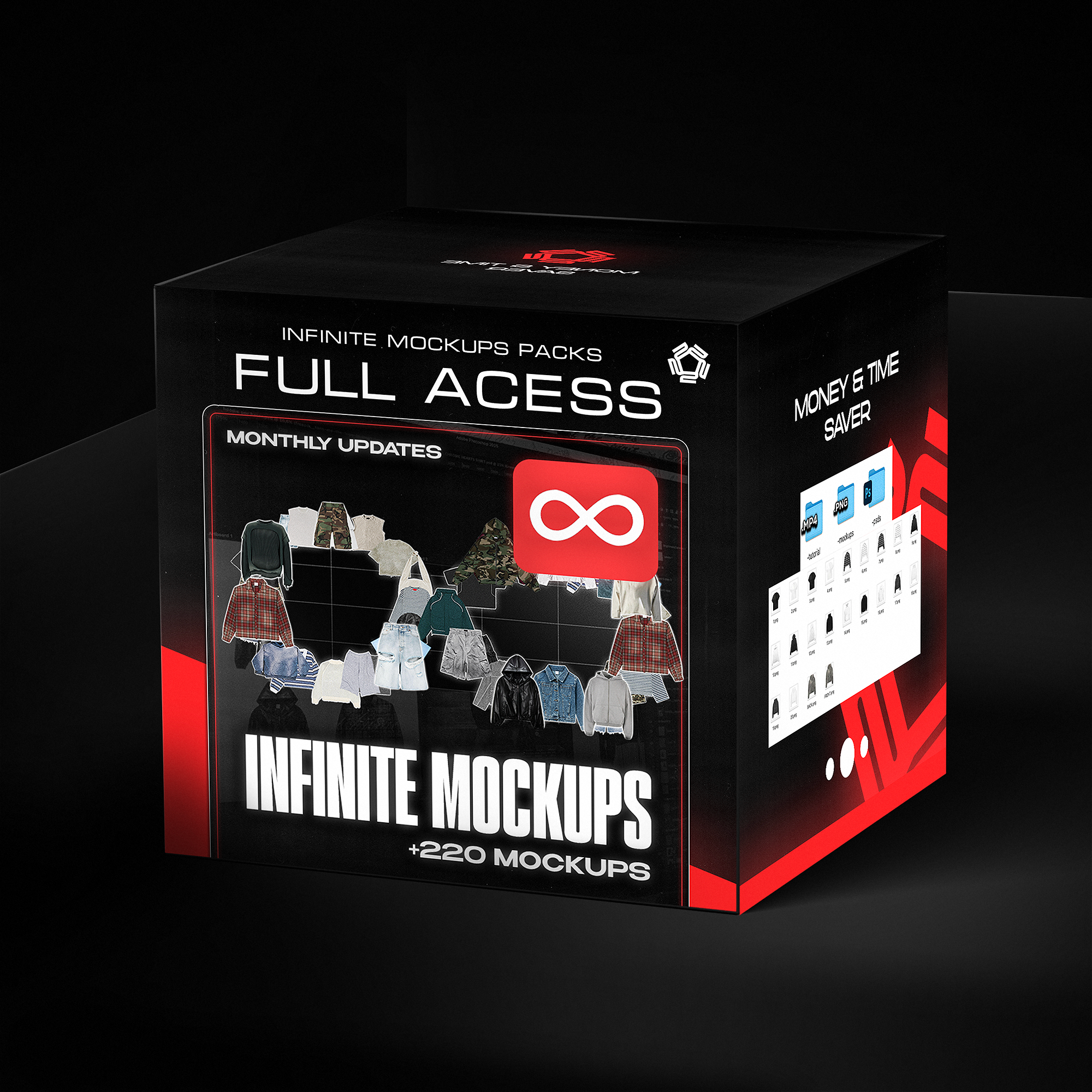 Infinite Realistic Mockup Pack