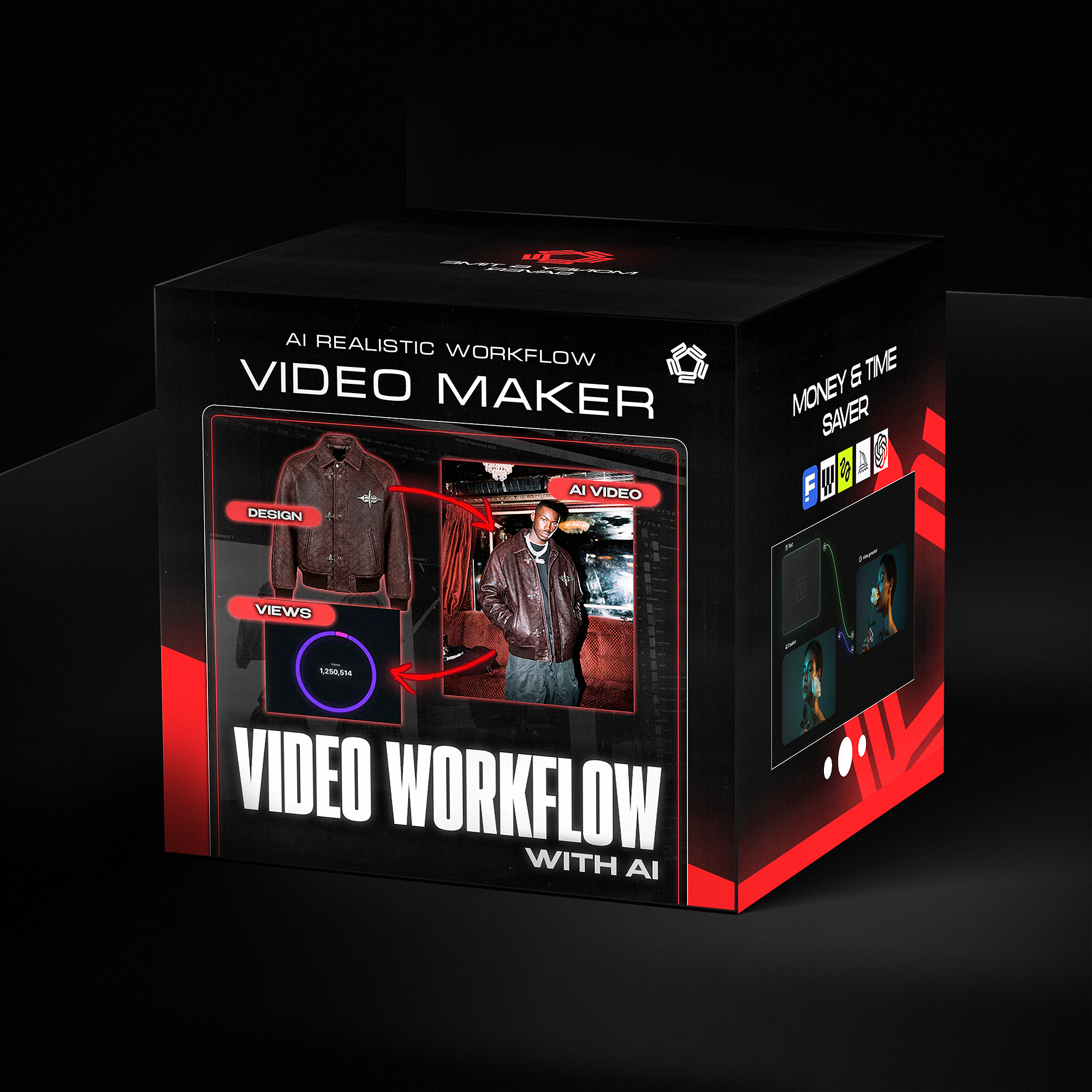 AI VIDEO WORKFLOW CAMPAIGN - Produce viral-level videos from your streetwear designs.
