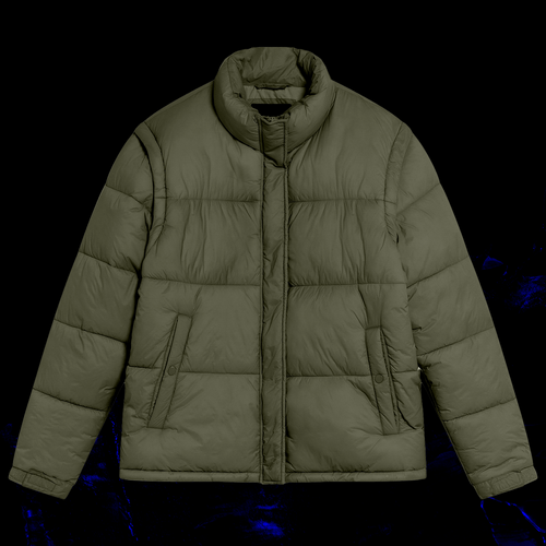 Puffer Jacket Mockup