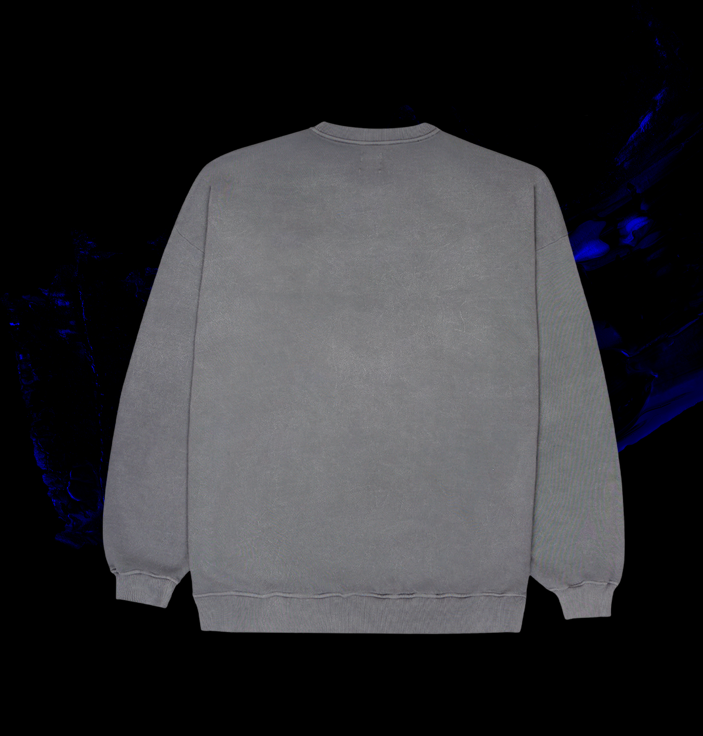 Washed Oversized Crewneck Mockup